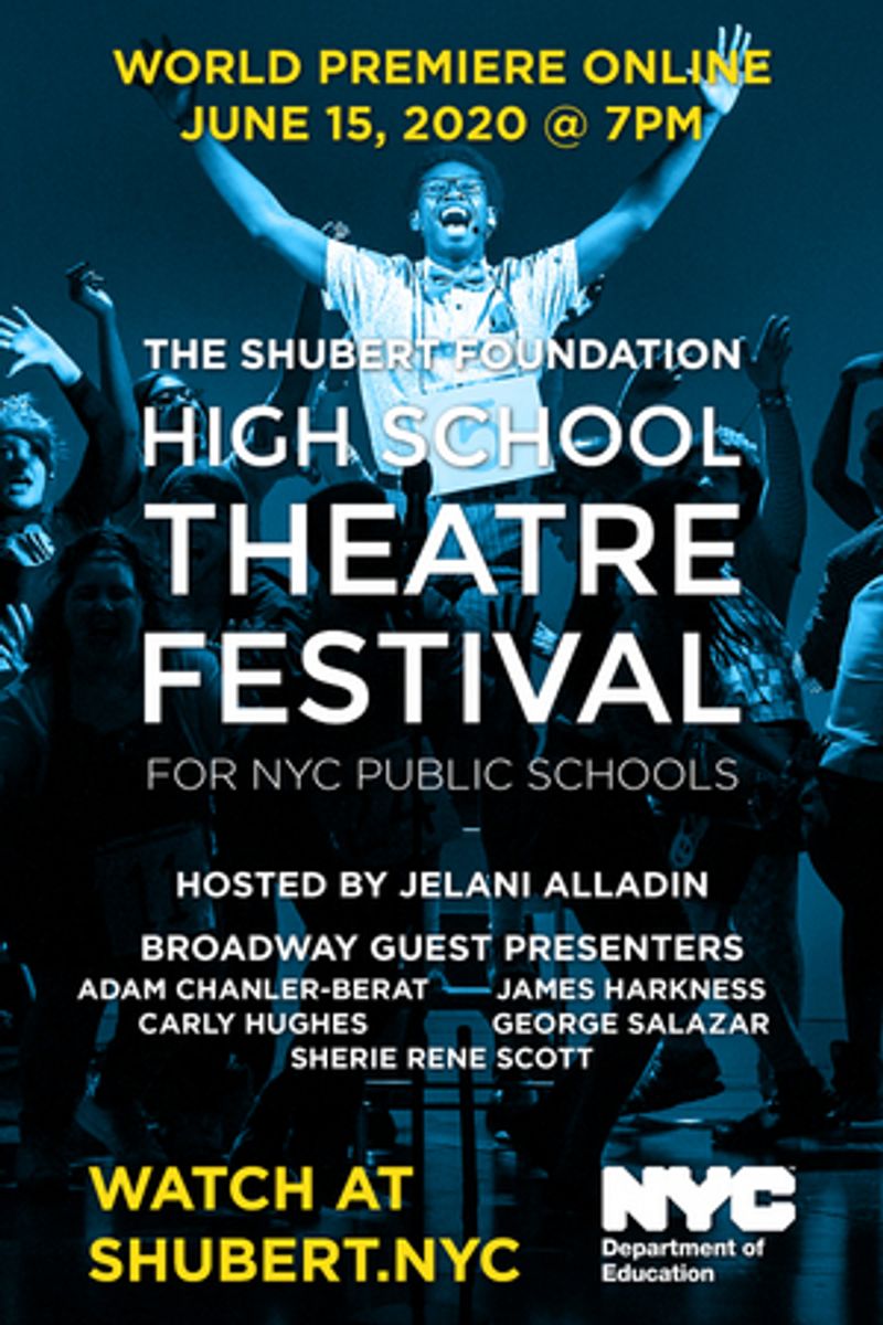 Jelani Alladin to Host THE SHUBERT FOUNDATION HIGH SCHOOL THEATRE FESTIVAL Image