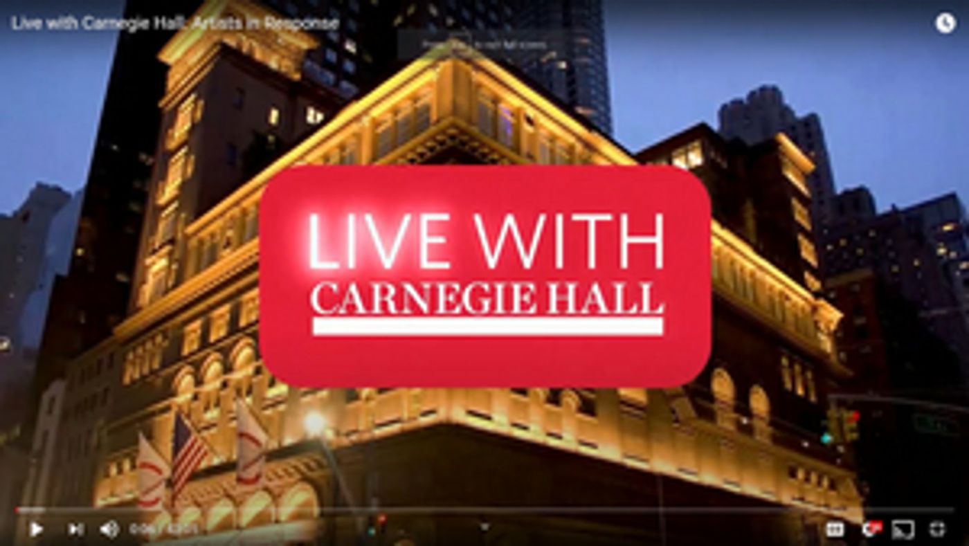 VIDEO: LIVE WITH CARNEGIE HALL Presents A Tribute to Lynn Harrell and More  Image