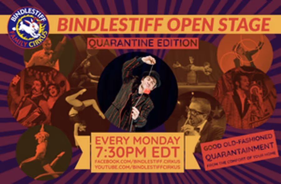 Bindlestiff Open Stage Variety Show: Quarantine Edition Returns June 29  Image