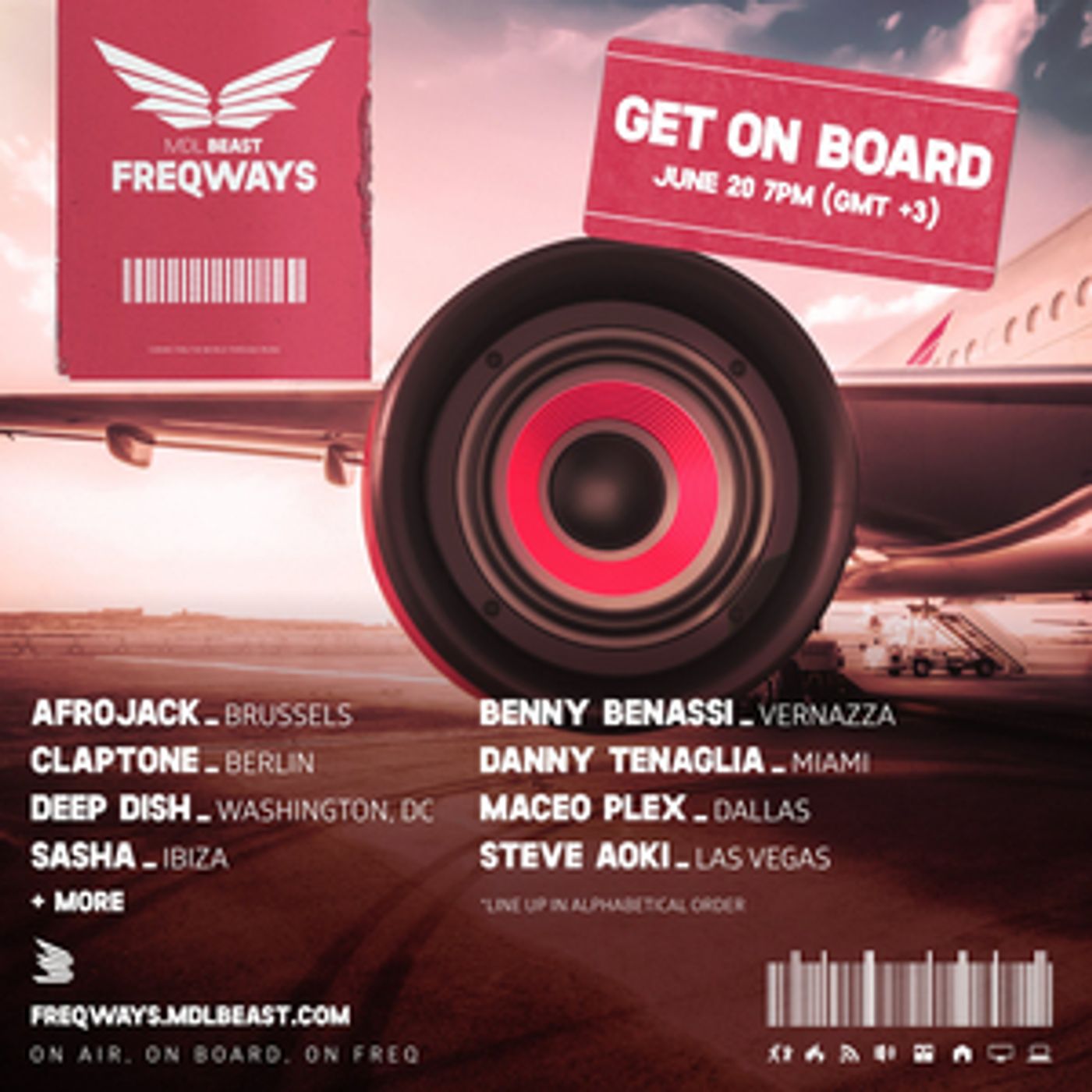 MDLBEAST Freqways Launches 12-Hour Digital Music Festival Featuring Steve Aoki, Afrojack, Maceo Plex And More MDLBEAST Freqways Launches 12-Hour Digital Music Festival Featuring Steve Aoki, Afrojack, Maceo Plex And More Image