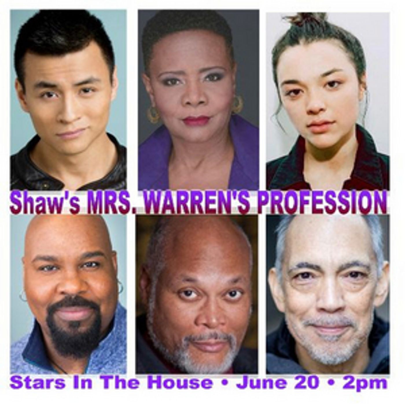 Tonya Pinkins, James Monroe Iglehart and More to Star in MRS. WARREN'S PROFESSION Presented by Plays in the House  Image