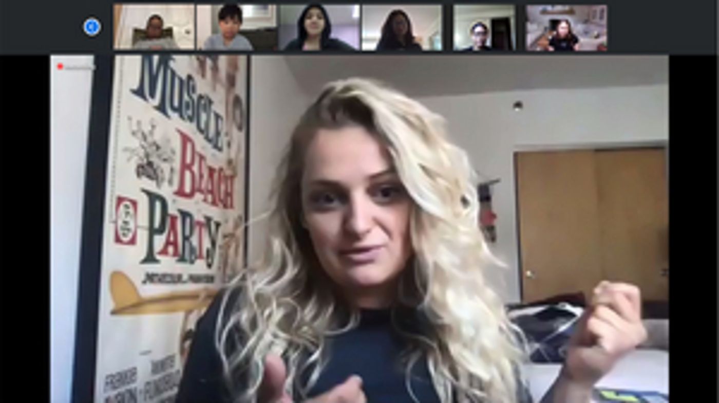 Ali Stroker Shares Story With Youth Wheelchair Racing Program Ali Stroker Shares Story With Youth Wheelchair Racing Program Image