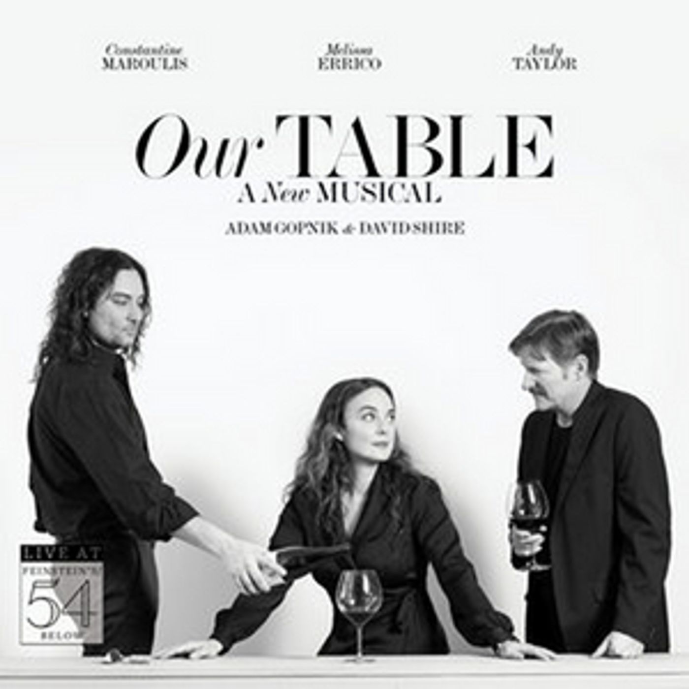 Original Cast Recording of OUR TABLE Featuring Melissa Errico and Constantine Maroulis Now Available Original Cast Recording of OUR TABLE Featuring Melissa Errico and Constantine Maroulis Now Available Image