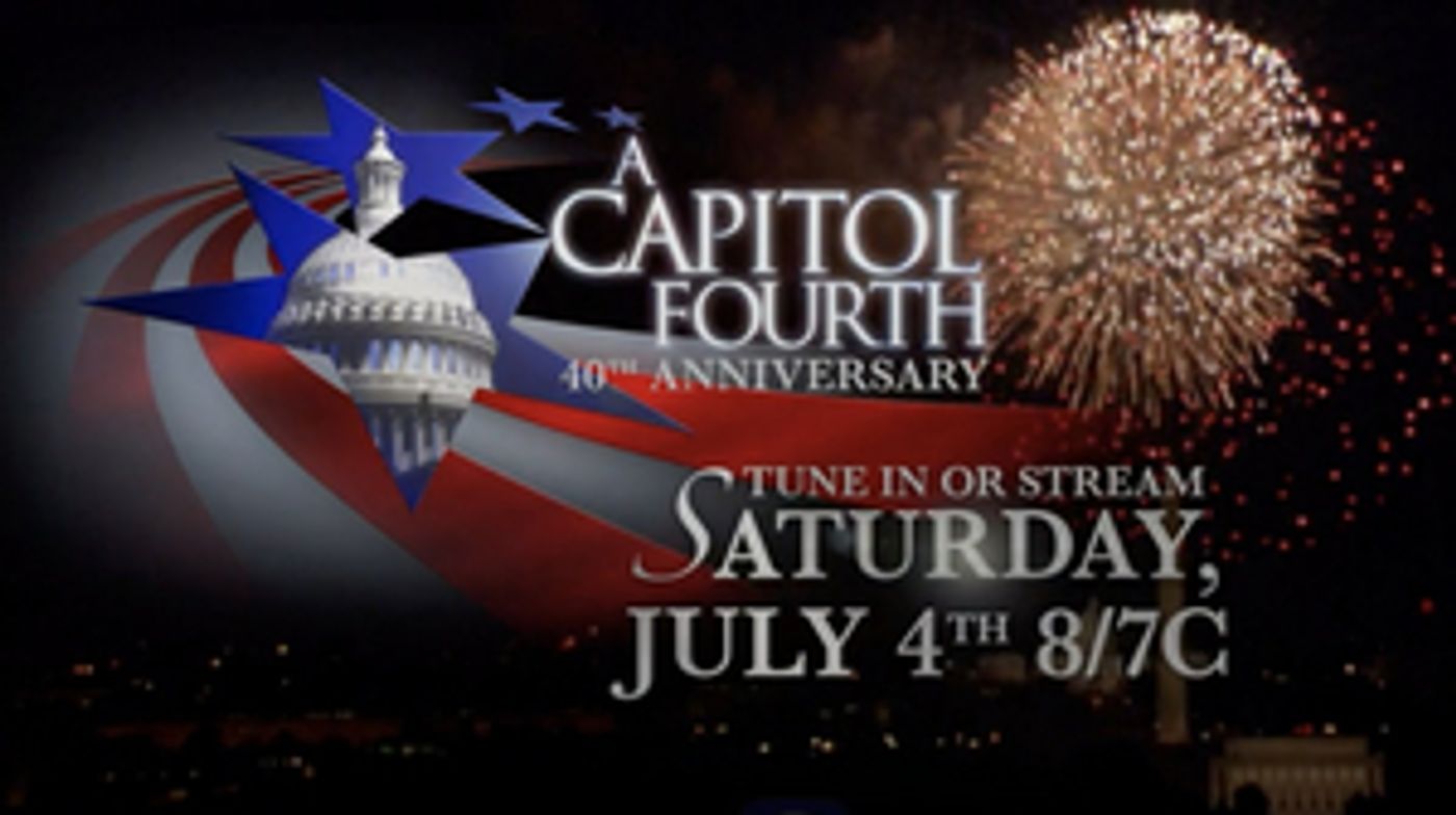 A CAPITOL FOURTH Will Be Presented Virtually, Hosted by John Stamos and Vanessa Williams, and Featuring Kelli O'Hara, Brian Stokes Mitchell, and More!  Image
