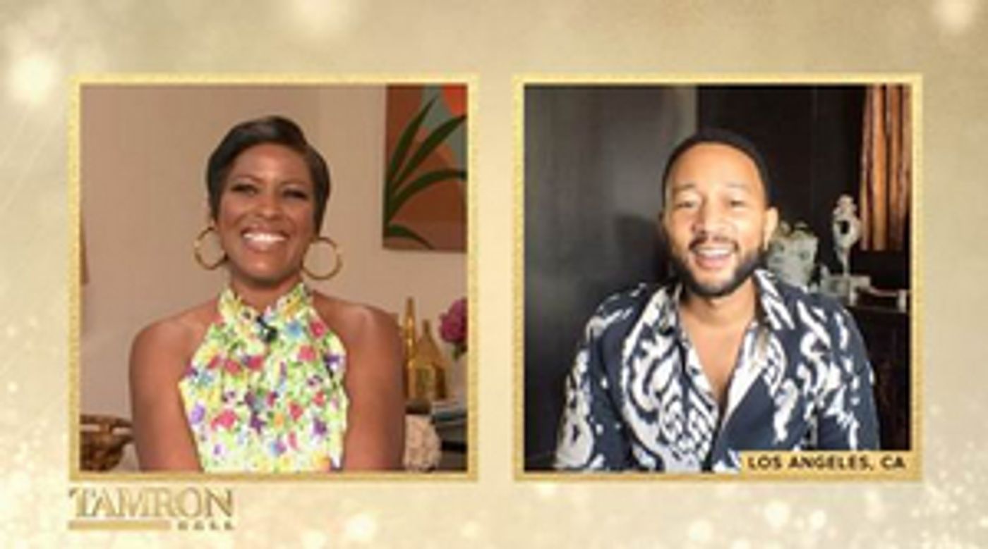 VIDEO: John Legend Shares His Hope for a Better World for His Children on TAMRON HALL  Image