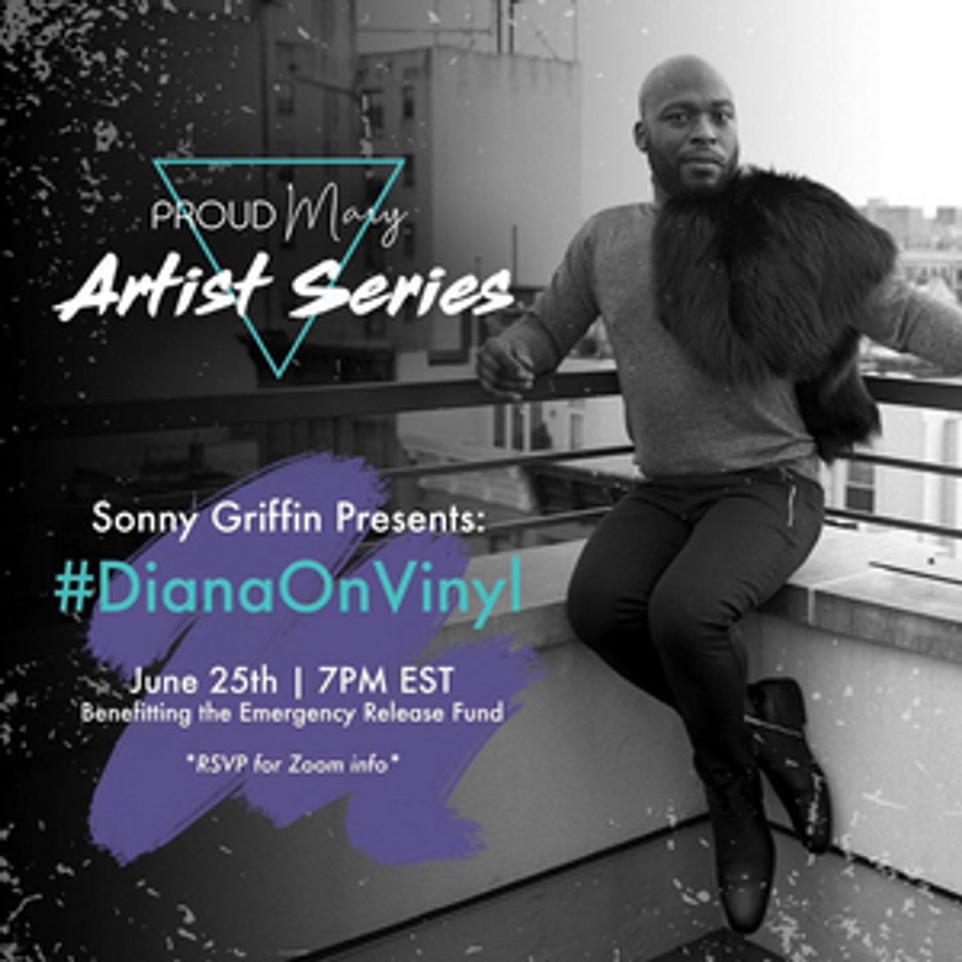 Sonny Griffin Will Tribute Diana Ross to Benefit Emergency Release Fund  Image