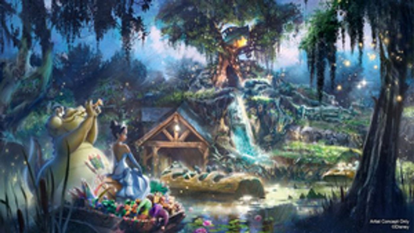 Splash Mountain Ride at Walt Disney World & Disneyland to be Reimagined with PRINCESS AND THE FROG  Image