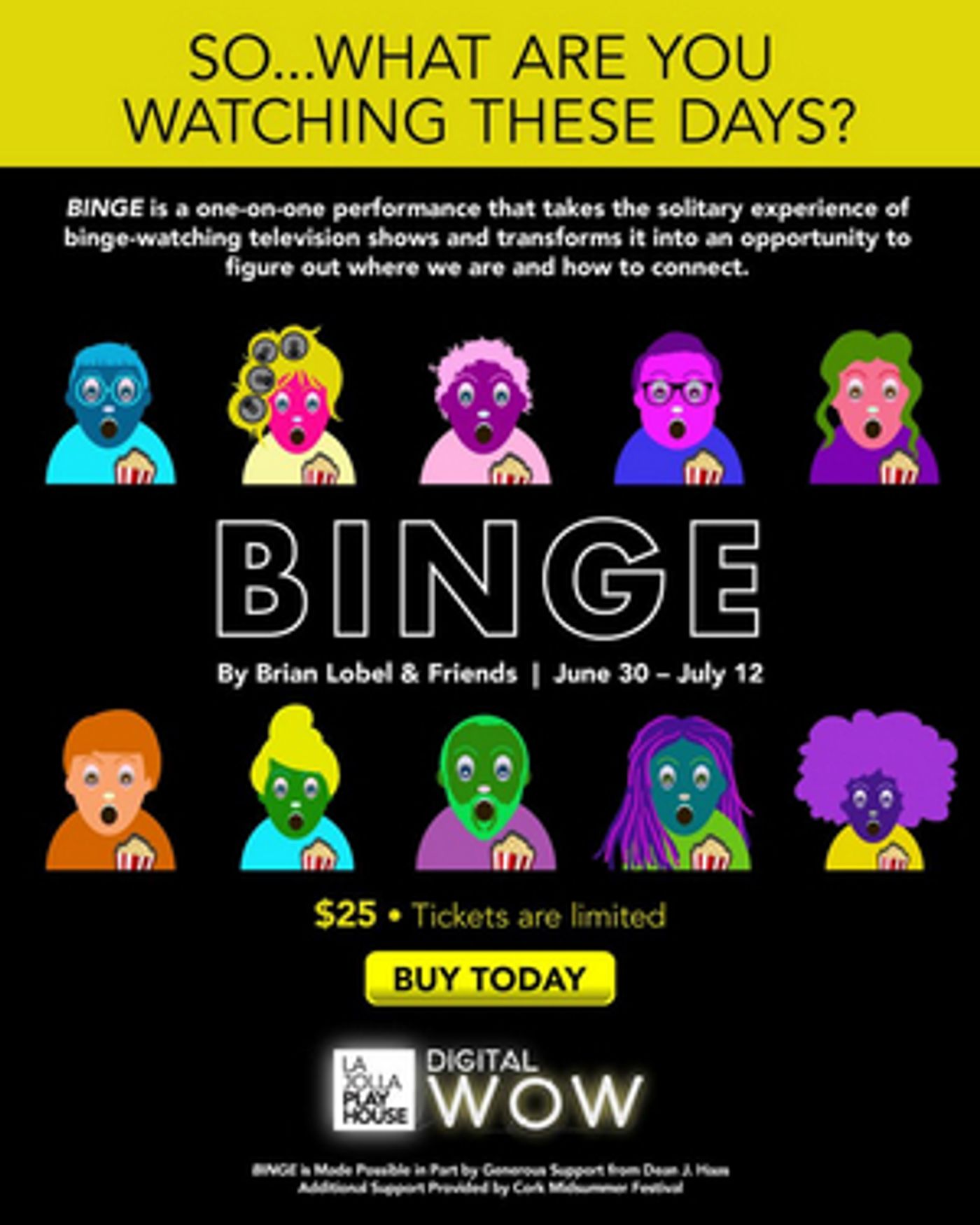 La Jolla Playhouse Presents BINGE La Jolla Playhouse Presents BINGE Image