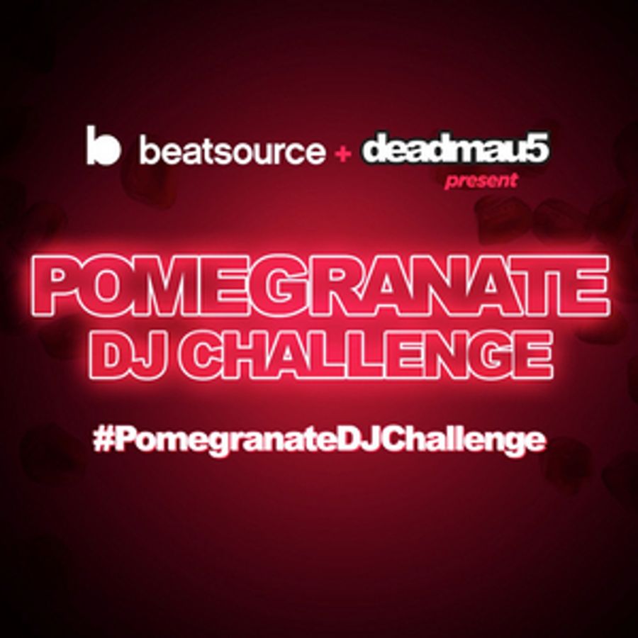 deadmau5 and Beatsource Partner for #PomegranateDJChallenge Image