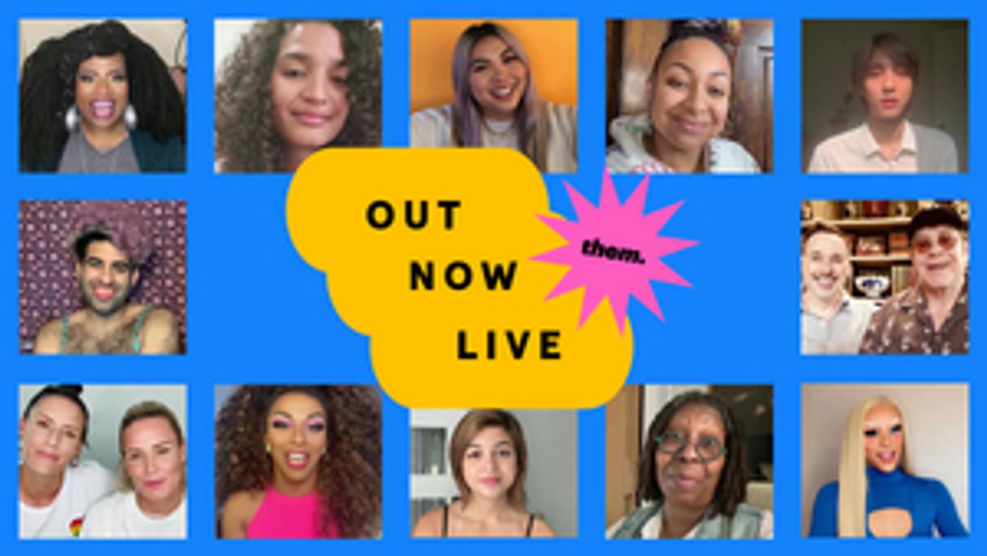 Tituss Burgess, Cynthia Nixon, Elton John, Evan Rachel Wood and More Take Part in OUT NOW LIVE  Image