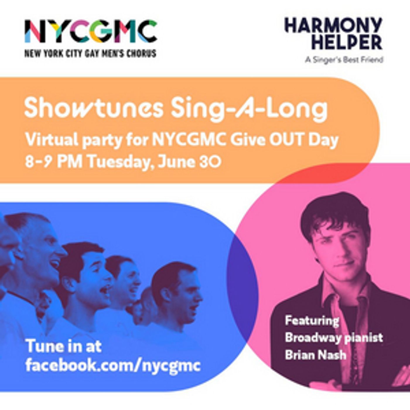 New York City Gay Men's Chorus Will Host a Showtunes Singalong with Brian Nash  Image