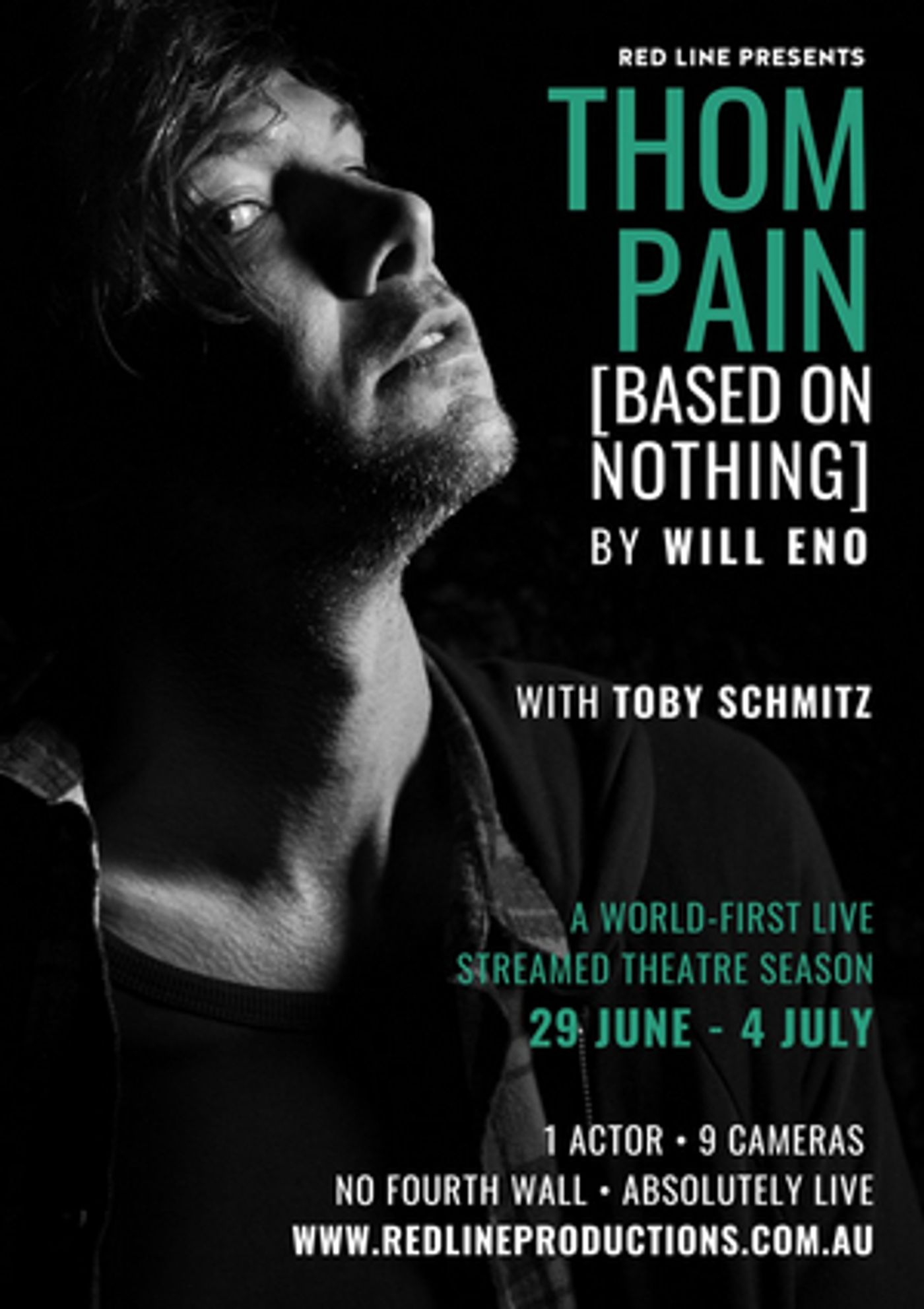 Red Line Productions is Streaming THOM PAIN (BASED ON NOTHING) Through July 4  Image