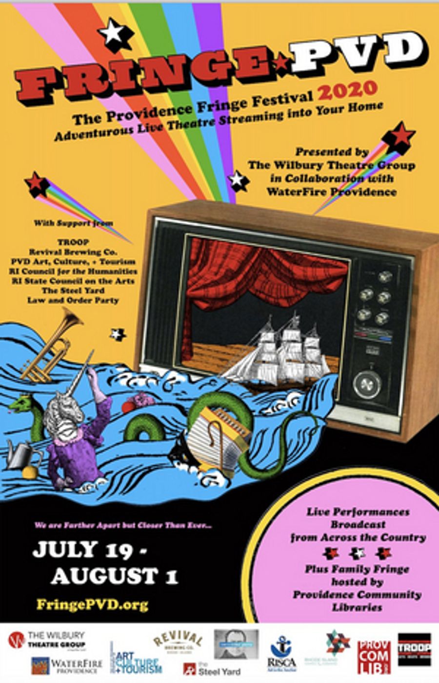 Wilbury Group Announces Digital Fringe Festival         Image