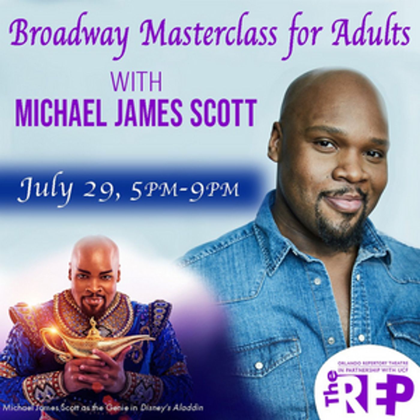 Adult Broadway Masterclass Being Offered At Orlando REP Adult Broadway Masterclass Being Offered At Orlando REP Image