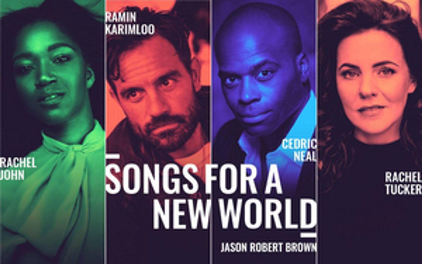 Ramin Karimloo, Rachel Tucker, Rachel John, and Cedric Neal Will Lead Virtual Production of SONGS FOR A NEW WORLD  Image