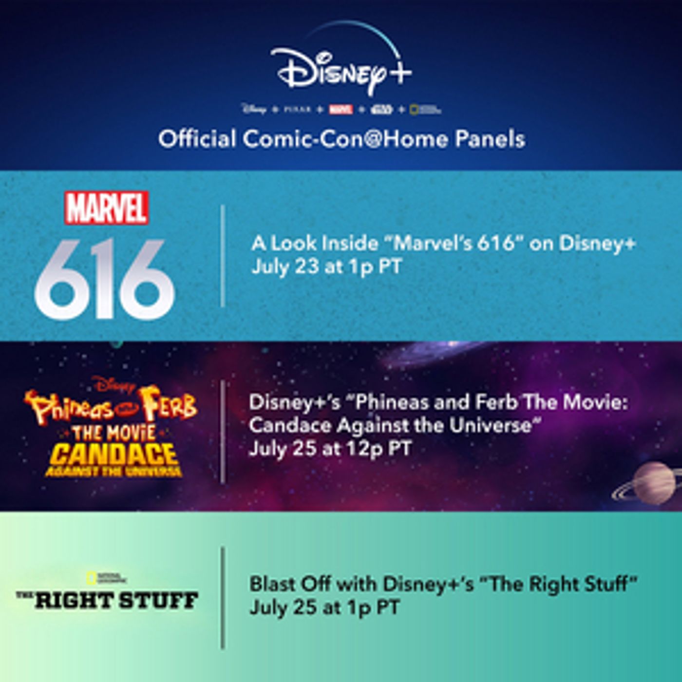 Disney+ Joins Comic-Con@Home To Present Upcoming Originals Disney+ Joins Comic-Con@Home To Present Upcoming Originals Image
