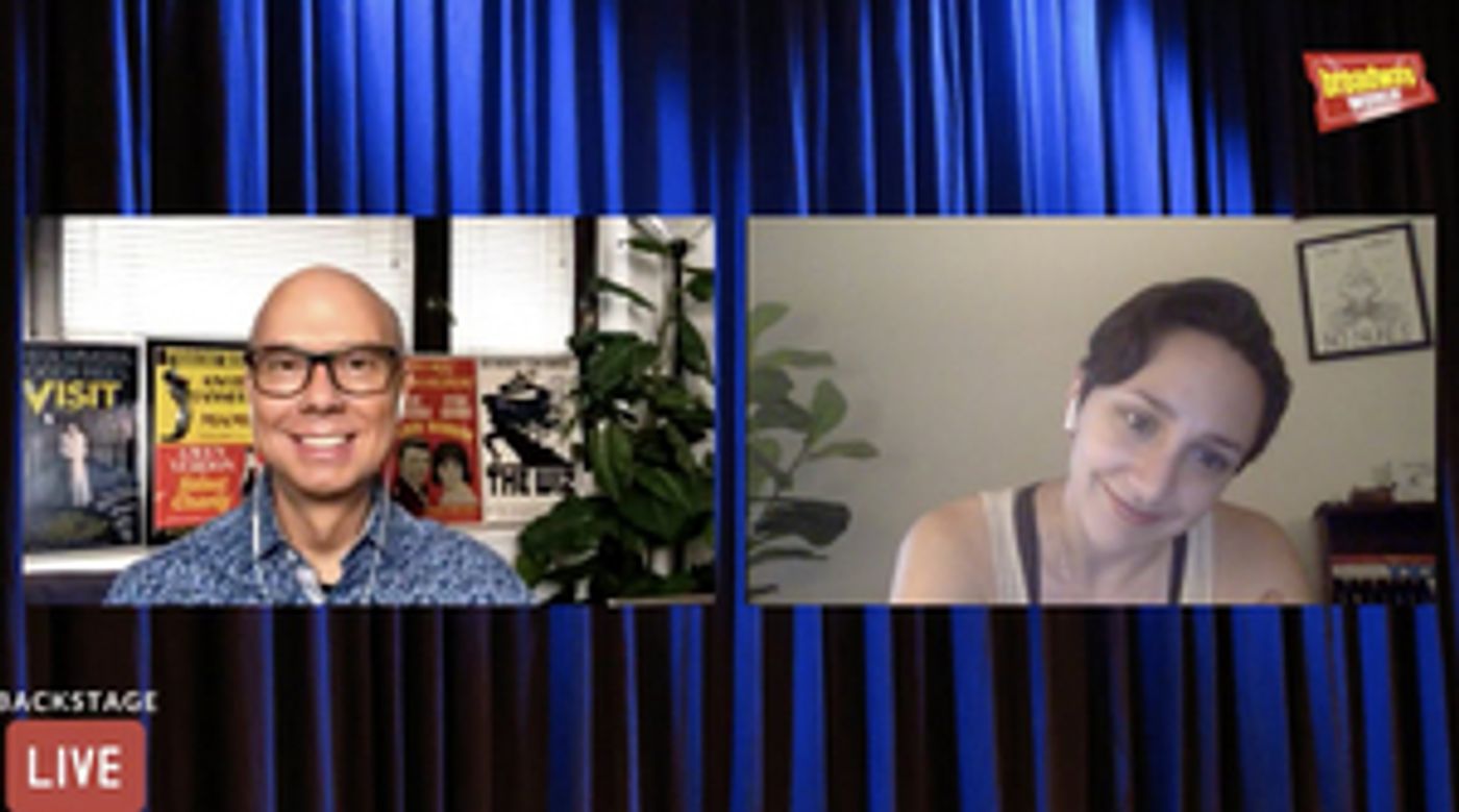 Lauren Patten Talks JAGGED LITTLE PILL, FUN HOME, Pride, and More on Backstage LIVE With Richard Ridge Lauren Patten Talks JAGGED LITTLE PILL, FUN HOME, Pride, and More on Backstage LIVE With Richard Ridge Image