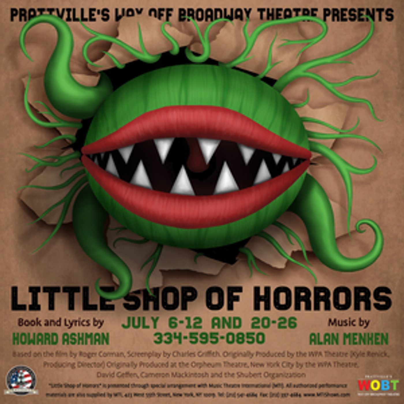 Prattville's Way Off Broadway Theatre Re-Opens July 6 With LITTLE SHOP OF HORRORS  Image