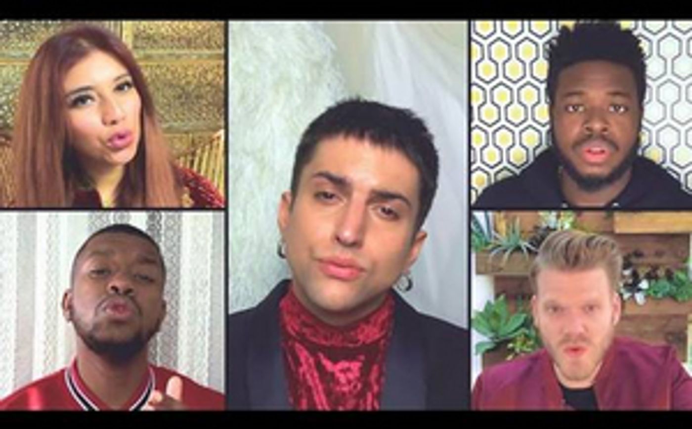 Pentatonix Release 'Blinding Lights' Video Pentatonix Release 'Blinding Lights' Video Image