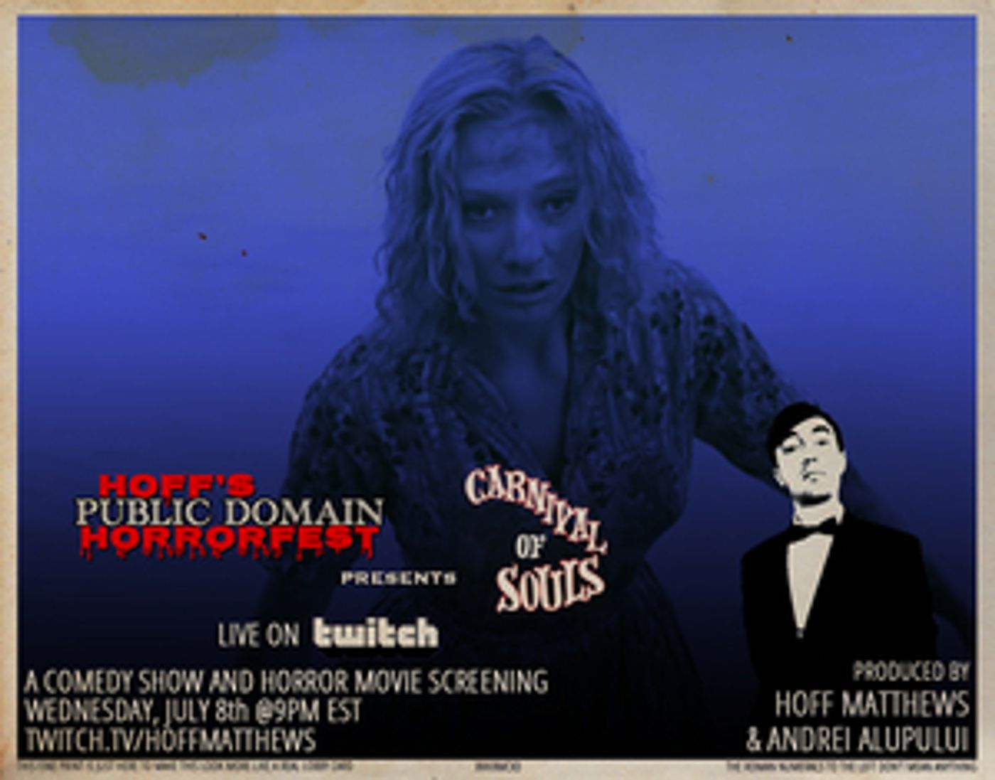 HOFF'S PUBLIC DOMAIN HORRORFEST Returns This Week With CARNIVAL OF SOULS HOFF'S PUBLIC DOMAIN HORRORFEST Returns This Week With CARNIVAL OF SOULS Image