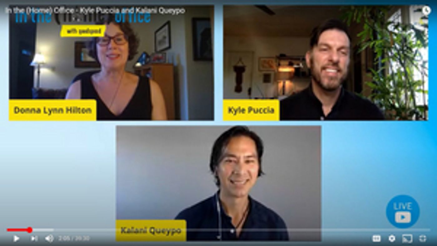 VIDEO: Kyle Puccia and Kalani Queypo Join Goodspeed's IN THE (HOME) OFFICE Series  Image
