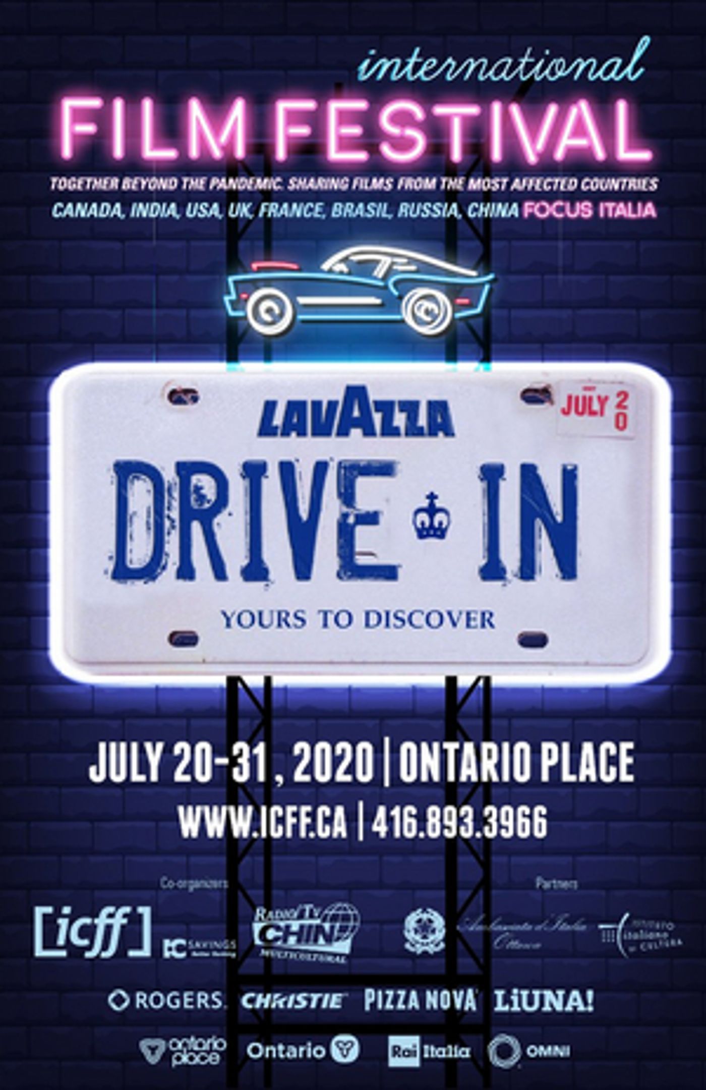 Lavazza Drive-In Film Festival Set To Launch In Toronto July 20th Lavazza Drive-In Film Festival Set To Launch In Toronto July 20th Image
