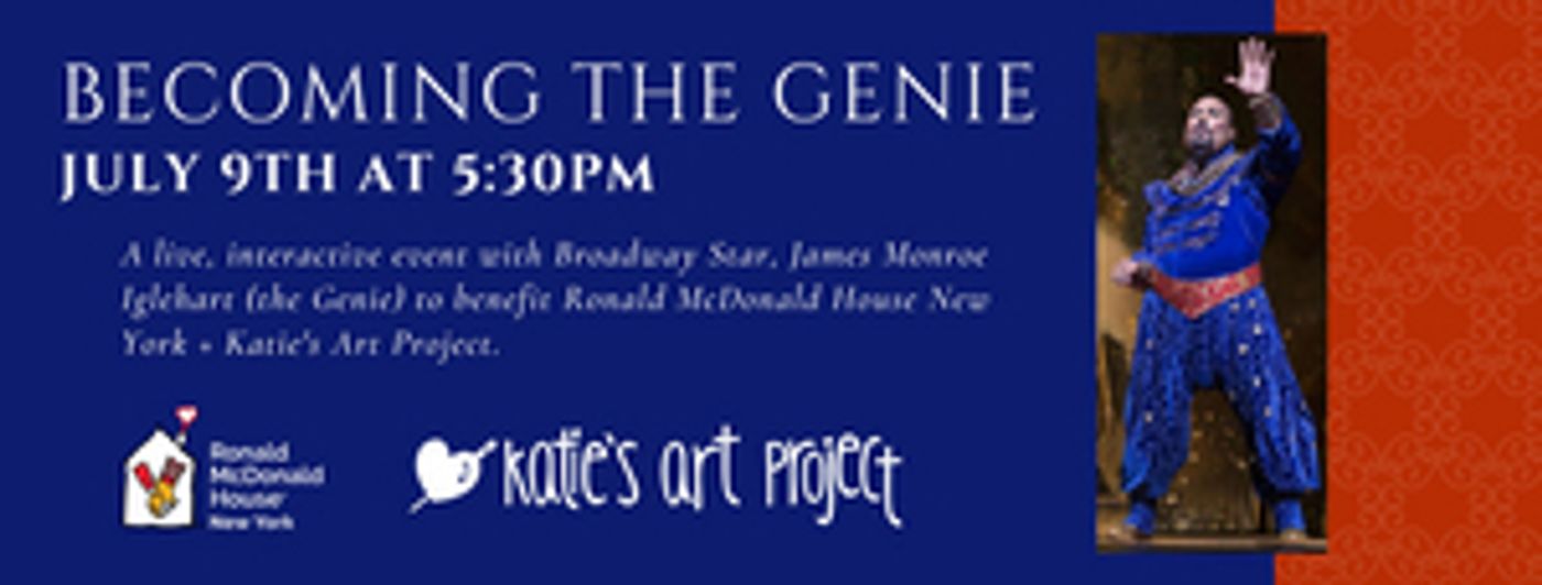James Monroe Iglehart to Host BECOMING THE GENIE Virtual Benefit  Image