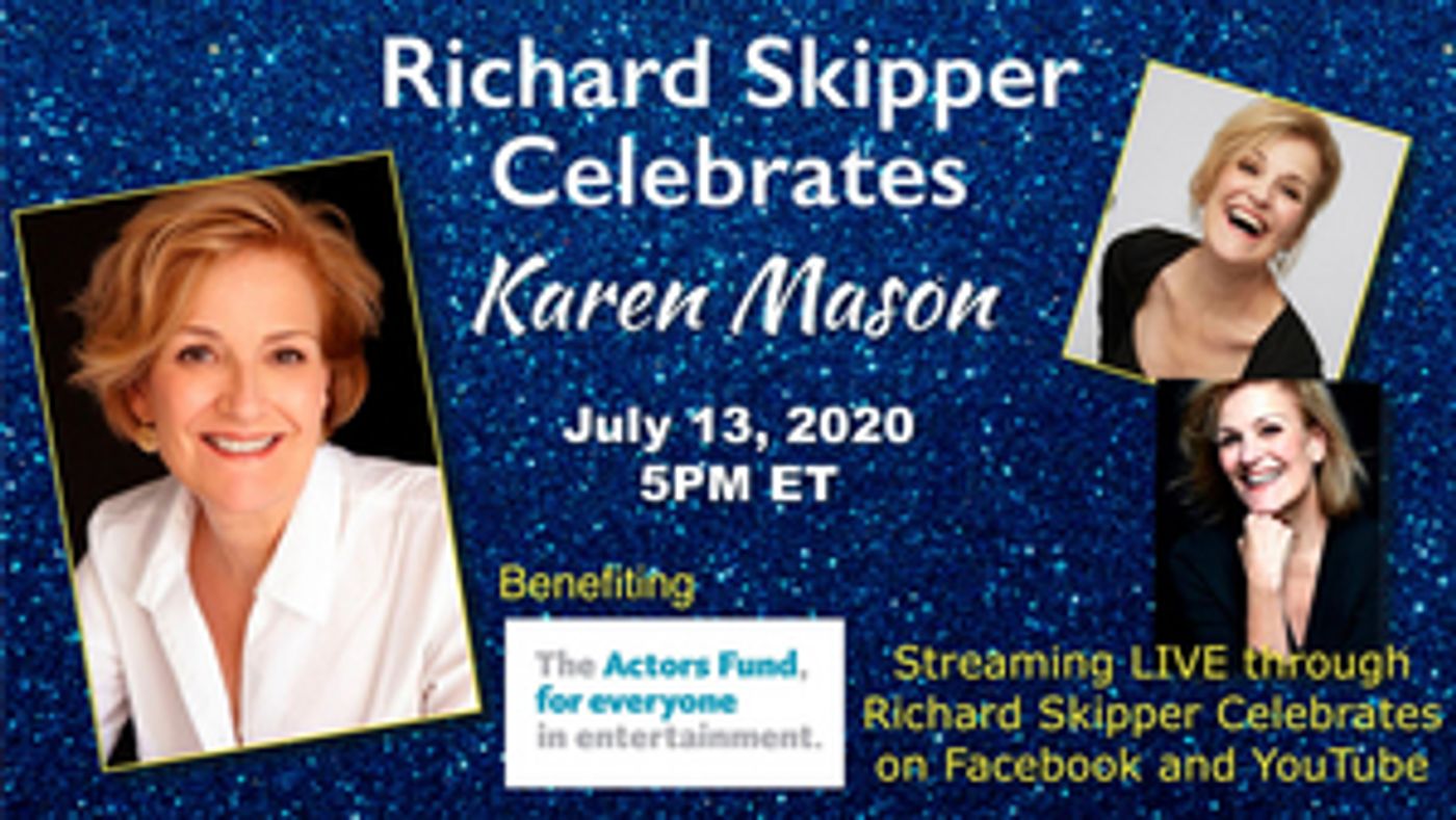 Richard Skipper Celebrates Karen Mason to Benefit The Actors Fund Richard Skipper Celebrates Karen Mason to Benefit The Actors Fund Image