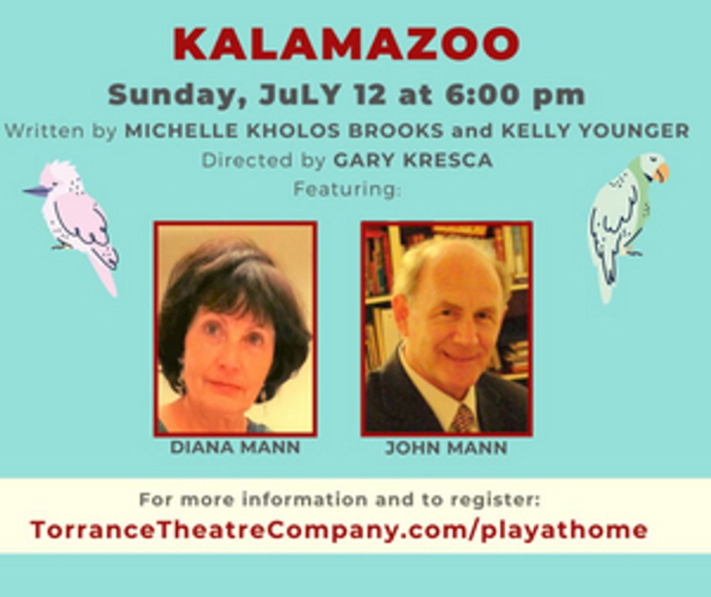 Review: Torrance Theatre Company Continues Play-At-Home Online Series with KALAMAZOO Review: Torrance Theatre Company Continues Play-At-Home Online Series with KALAMAZOO Image