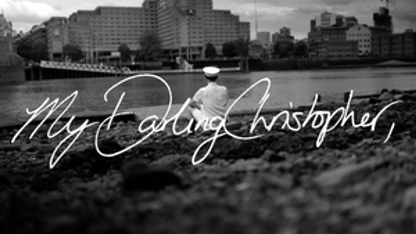 MY DARLING CHRISTOPHER Will Be Shared as Part of HOME Manchester's Homemakers Festival MY DARLING CHRISTOPHER Will Be Shared as Part of HOME Manchester's Homemakers Festival Image