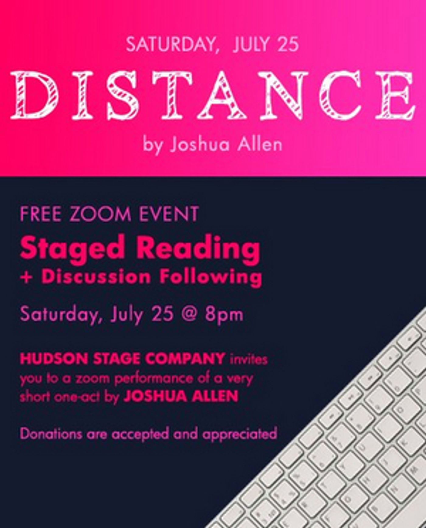 Hudson Stage Announces Cast For DISTANCE Hudson Stage Announces Cast For DISTANCE Image