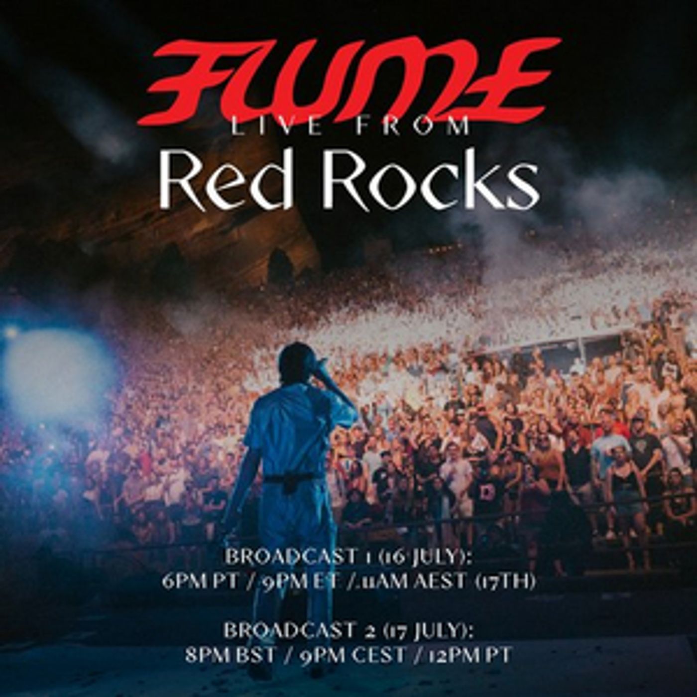 Flume to Livestream Sold Out 2019 Flume & Friends Shows at Red Rocks  Image