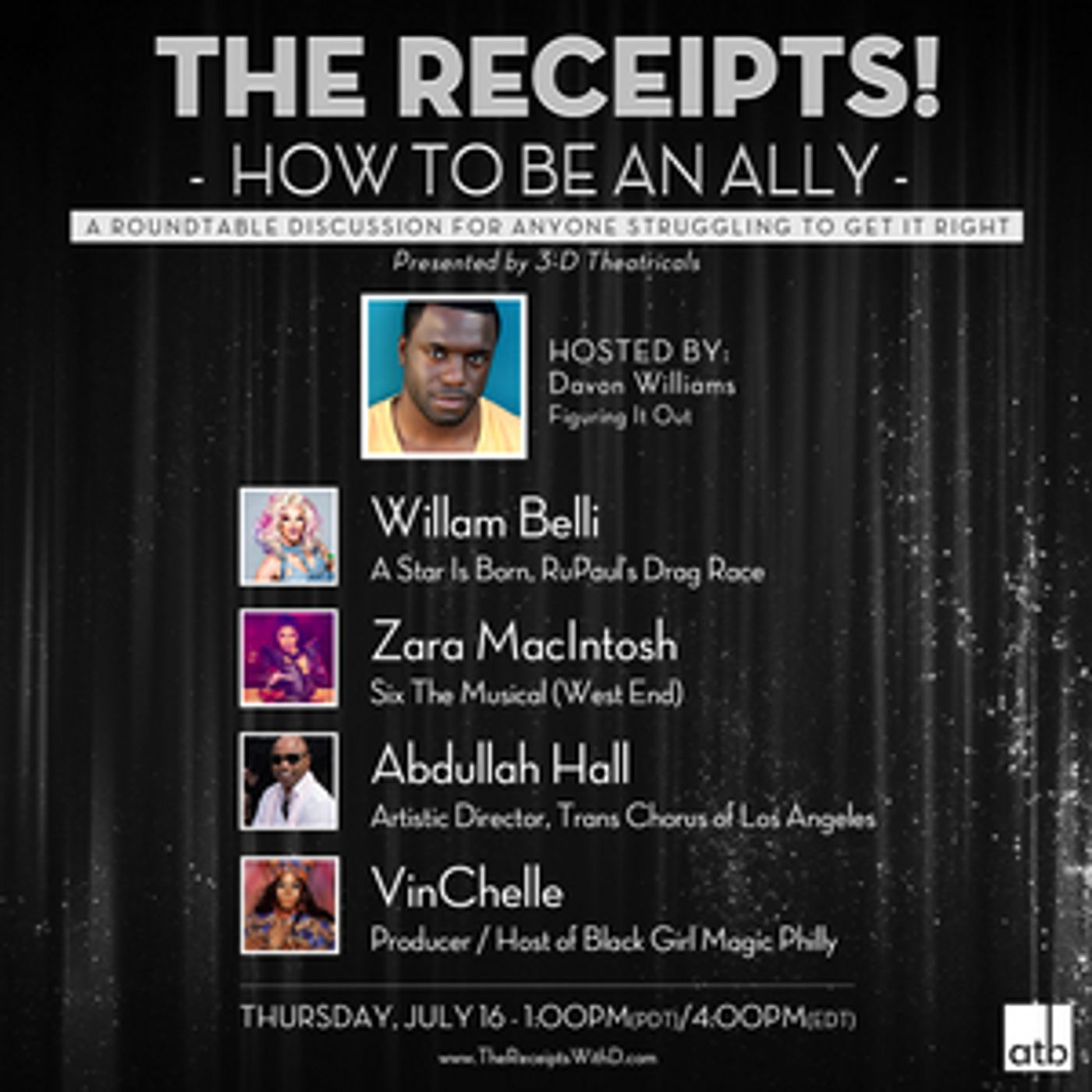 New Episode of THE RECEIPTS W/ DAVON WILLIAMS to Feature Willam Belli, Zara MacIntosh and More  Image
