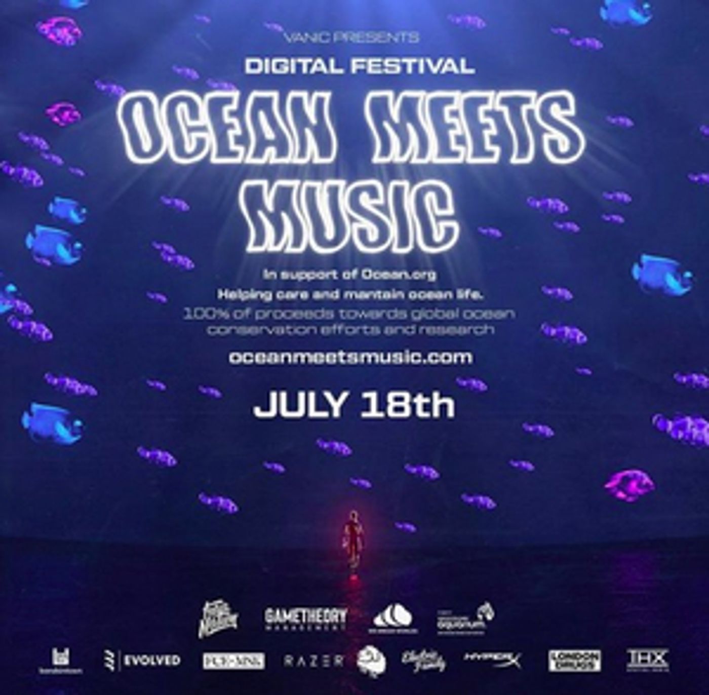 Bandsintown Partners With DJ Vanic For Hybrid EDM and Gaming Festival, Ocean Meets Music Bandsintown Partners With DJ Vanic For Hybrid EDM and Gaming Festival, Ocean Meets Music Image