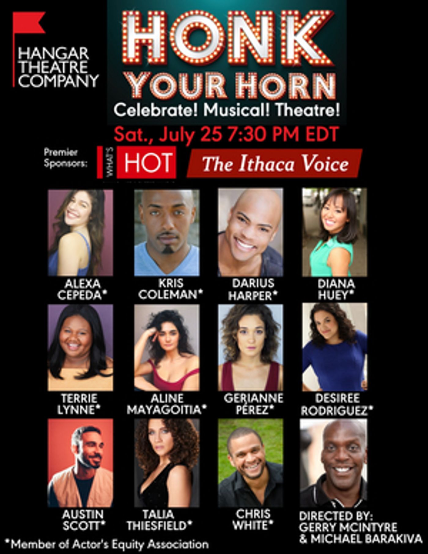 Hangar Theatre Presents Virtual Production of HONK YOUR HORN: CELEBRATE! MUSICAL! THEATRE!  Image