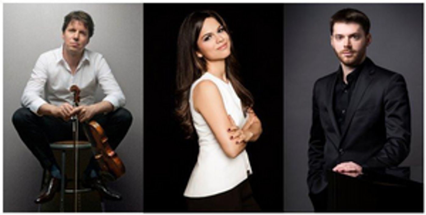 Joshua Bell, Larisa Martinez and Peter Dugan to Perform in Livestream, Live in Front of an Audience Joshua Bell, Larisa Martinez and Peter Dugan to Perform in Livestream, Live in Front of an Audience Image