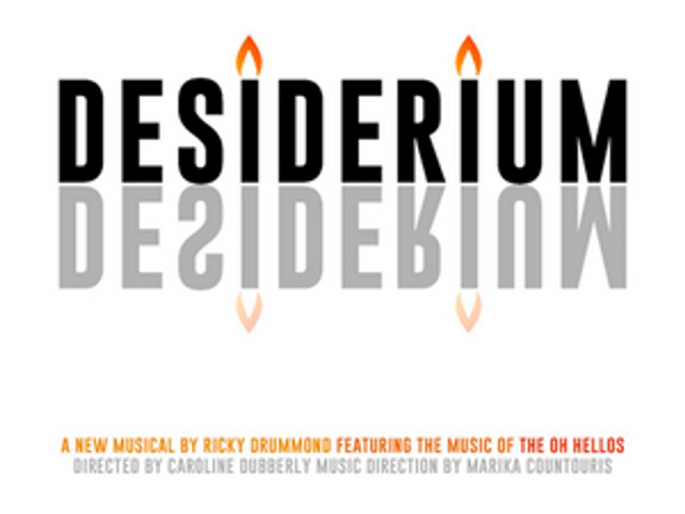 Monumental Theatre Company Presents DESIDERIUM: A Reading of A New Musical Monumental Theatre Company Presents DESIDERIUM: A Reading of A New Musical Image