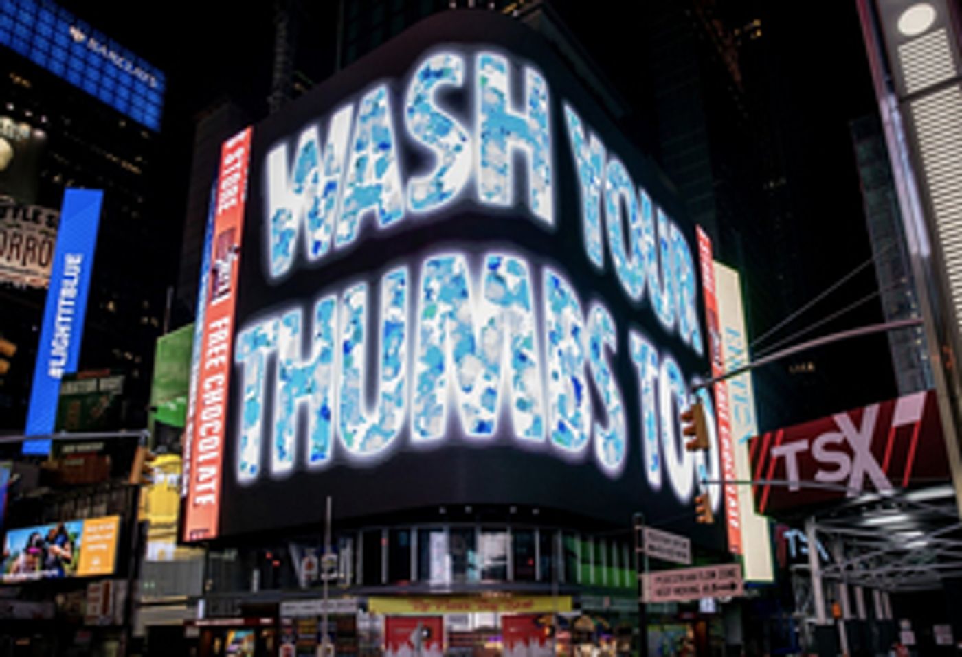 New Artworks by Jenny Holzer, Mel Chin and Xaviera Simmons Join Ongoing Citywide PSA Campaign  Image