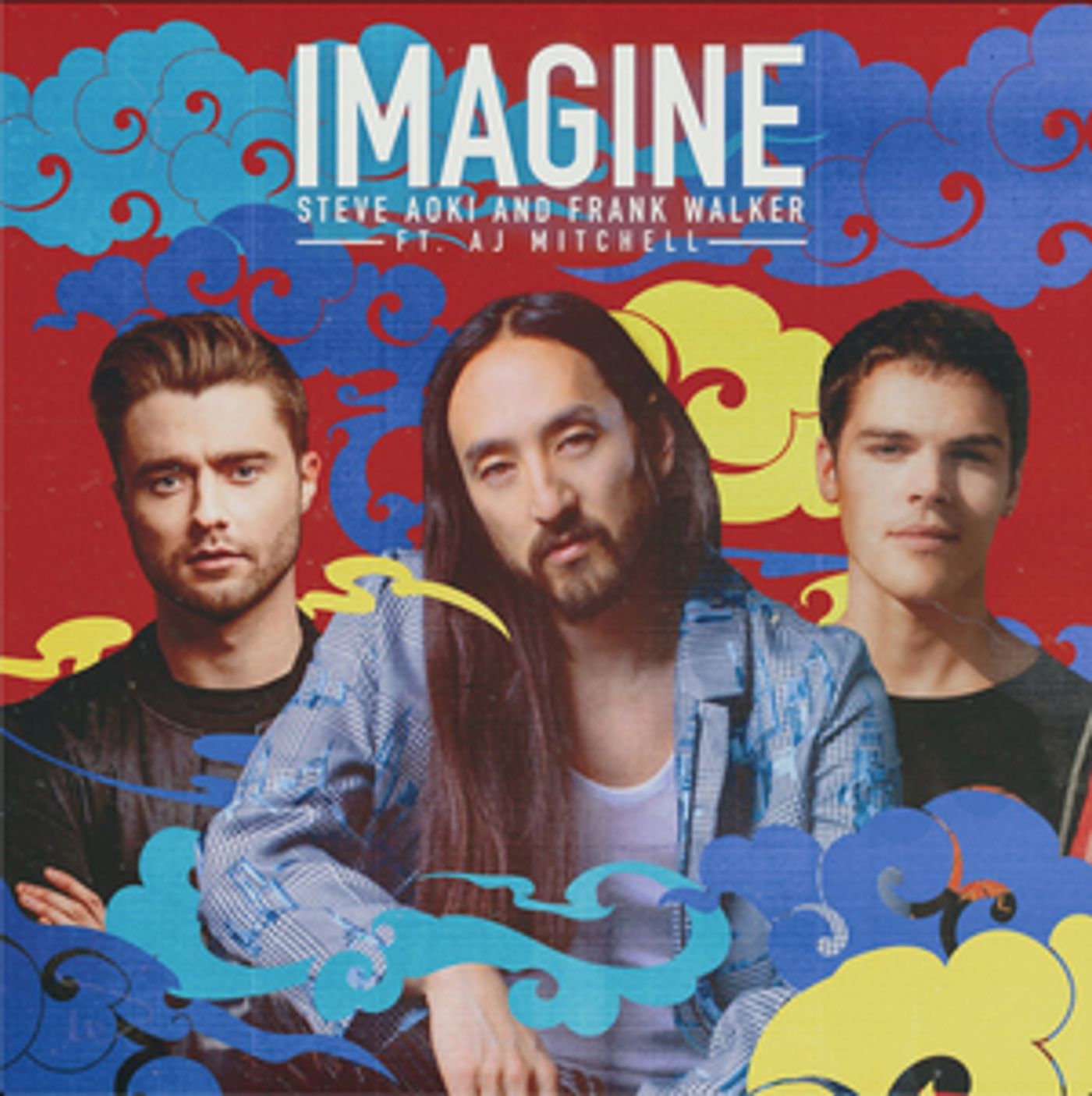 Steve Aoki, Frank Walker and AJ Mitchell Release New Single 'Imagine'  Image