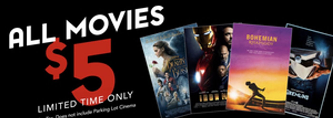 Valley Grand Cinema Re-Opens With $5 Movies  Image