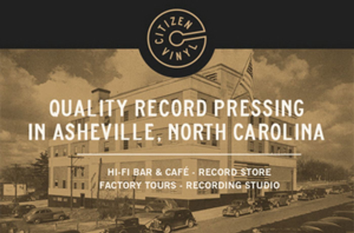 Citizen Vinyl Record Pressing Plant To Open In Asheville, NC This September  Image