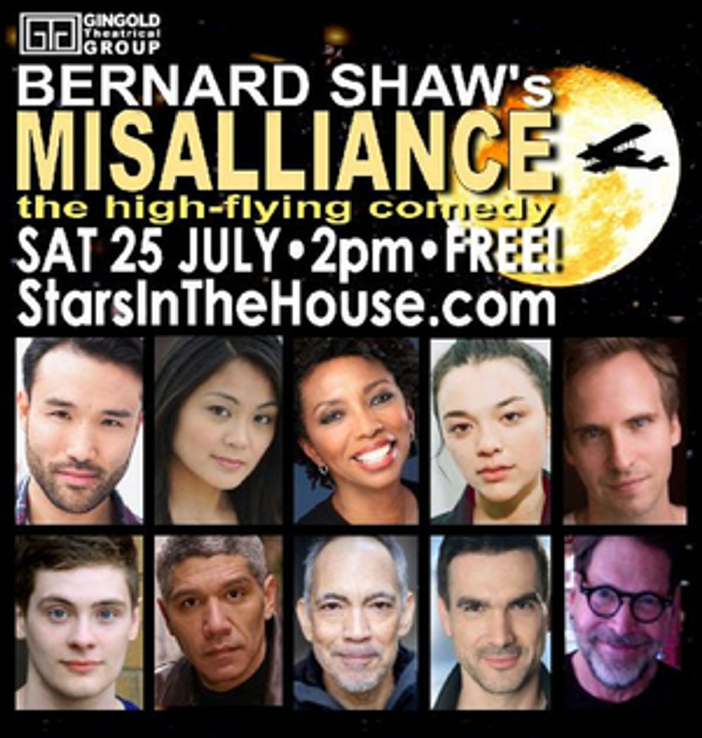STARS IN THE HOUSE Presents MISALLIANCE Starring Sharon Washington, Thom Sesma and More  Image