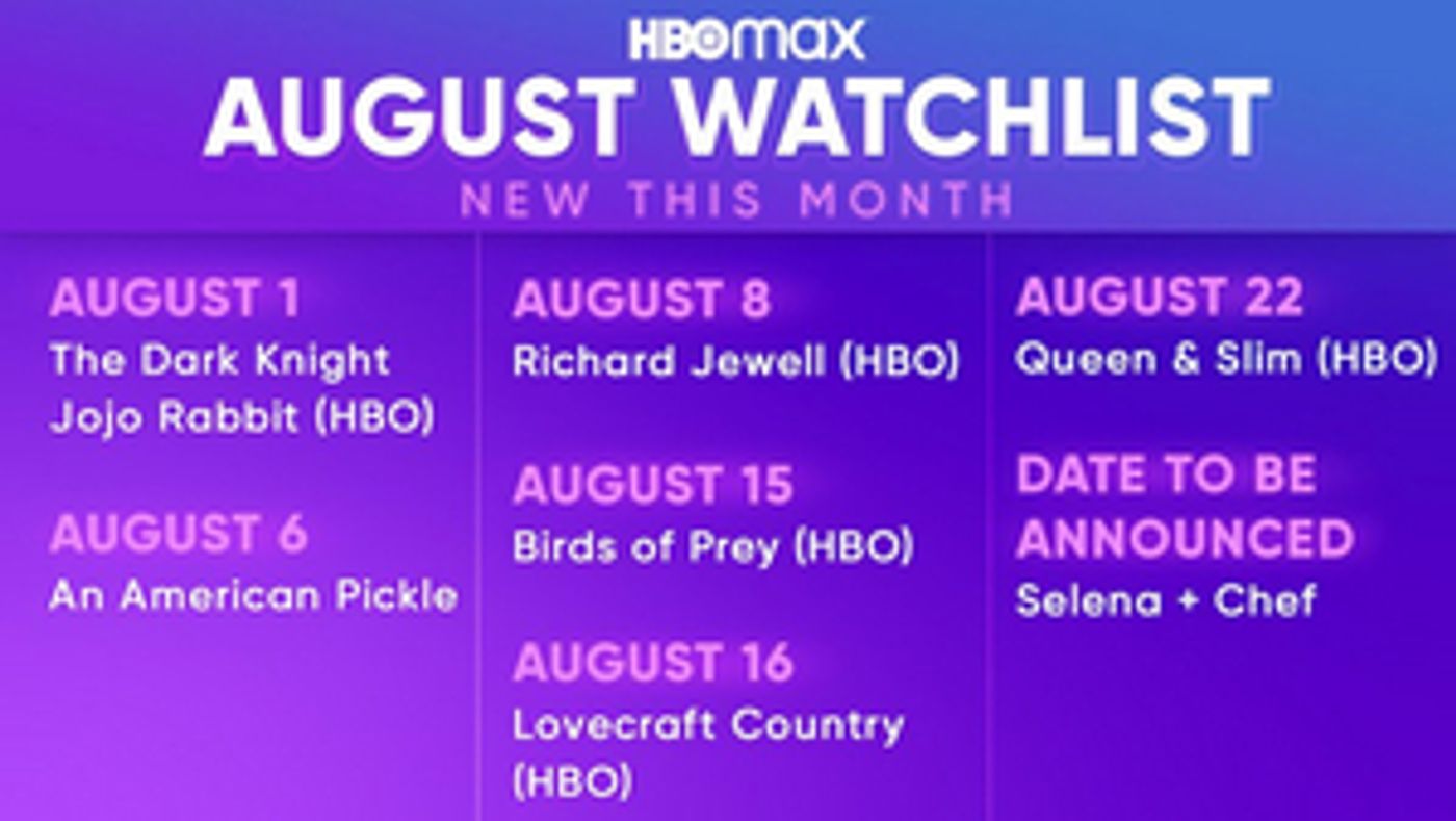 HBO Max Shares August 2020 Highlights  Image