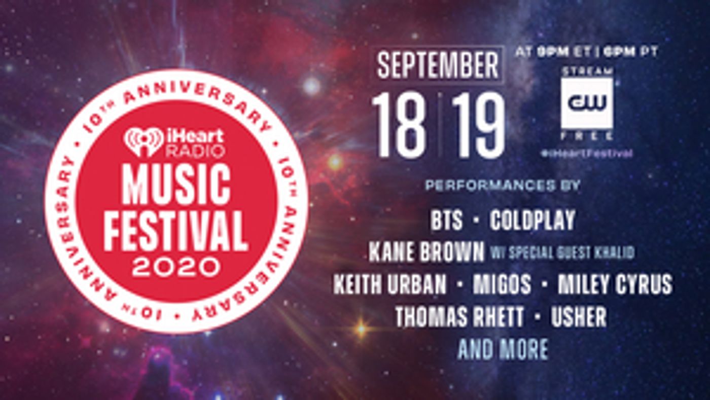 2020 iHeartRadio Music Festival Announces Lineup, Featuring BTS, Coldplay & More!  Image