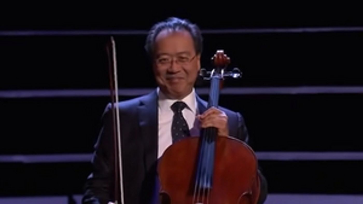 Yo-Yo Ma Performs Live in the Global Concert Hall  Image