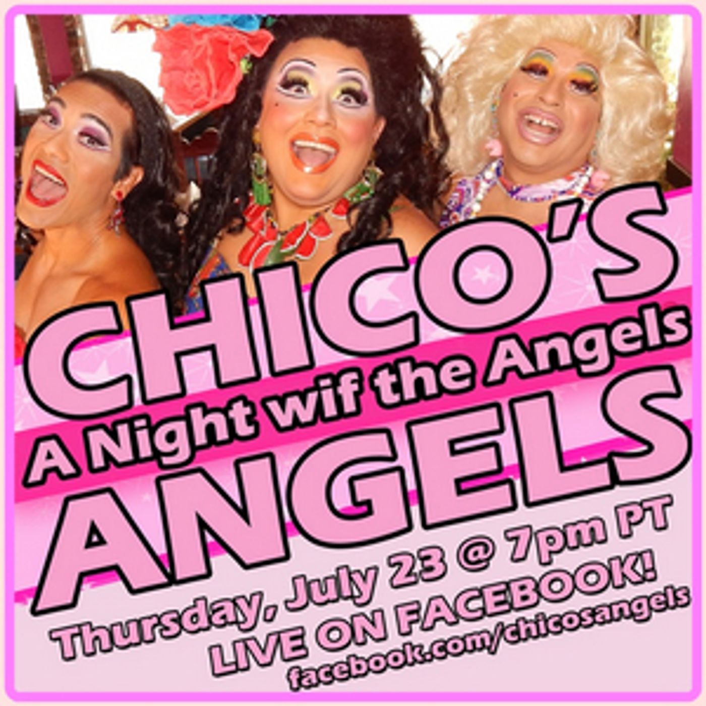 Tune in Tonight to Watch Chico's Angels' Livestreamed Show A NIGHT WIF THE ANGELS  Image