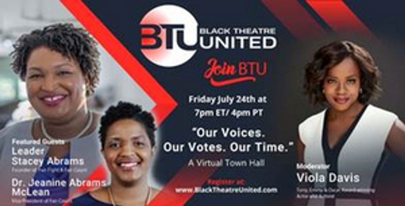 Tune in Tomorrow for Black Theatre United's Virtual Town Hall With Viola Davis and More  Image