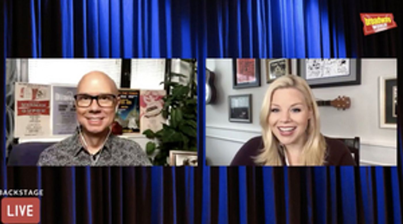 Megan Hilty Talks About Her Upcoming Concert With Seth Rudetsky, and More on Backstage LIVE With Richard Ridge  Image