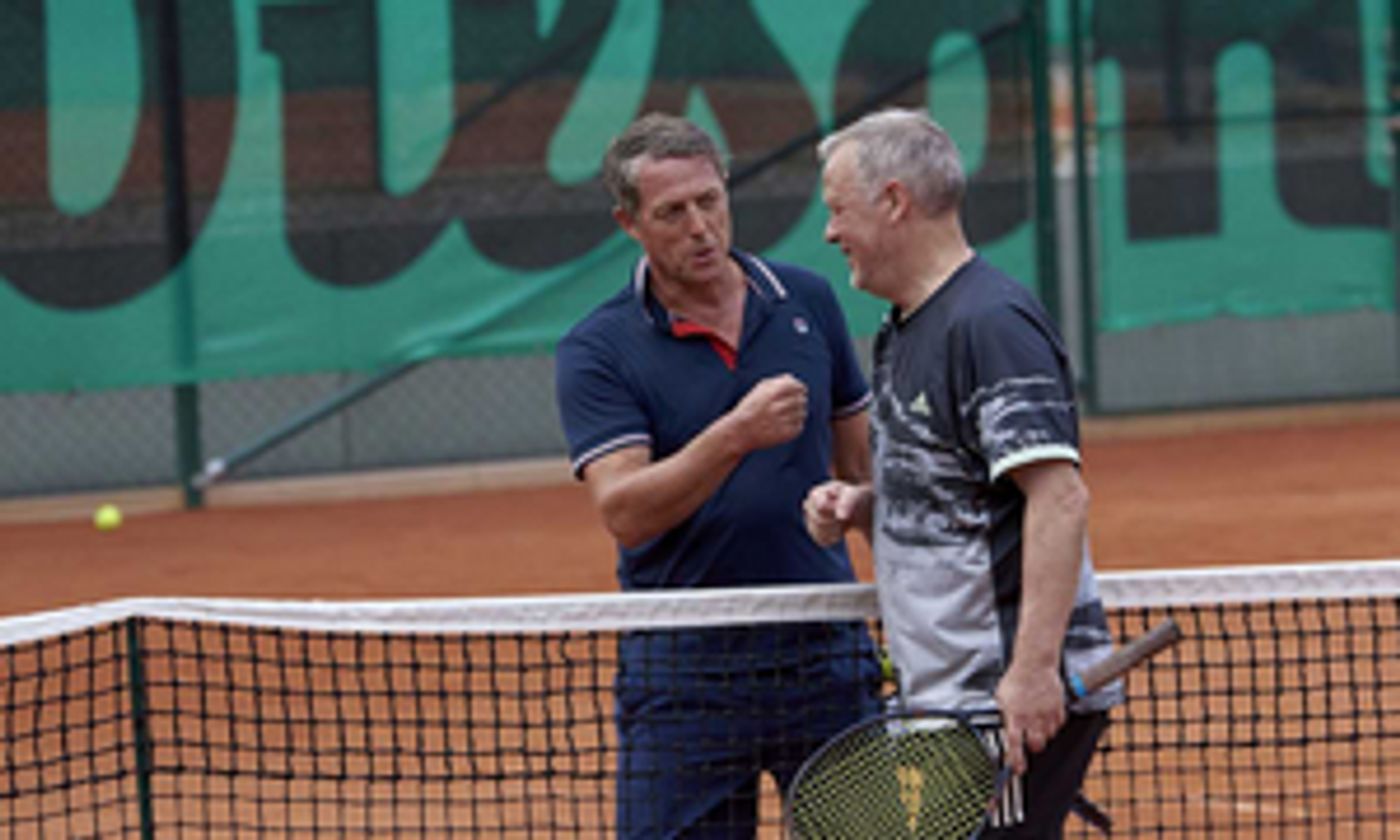 Hugh Grant Won His First Game in the Sweden Open at Båstad  Image