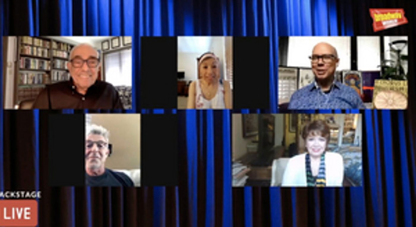 Donna McKechnie, Baayork Lee, Wayne Cilento and Bob Avian Talk A CHORUS LINE and More on Backstage LIVE With Richard Ridge  Image